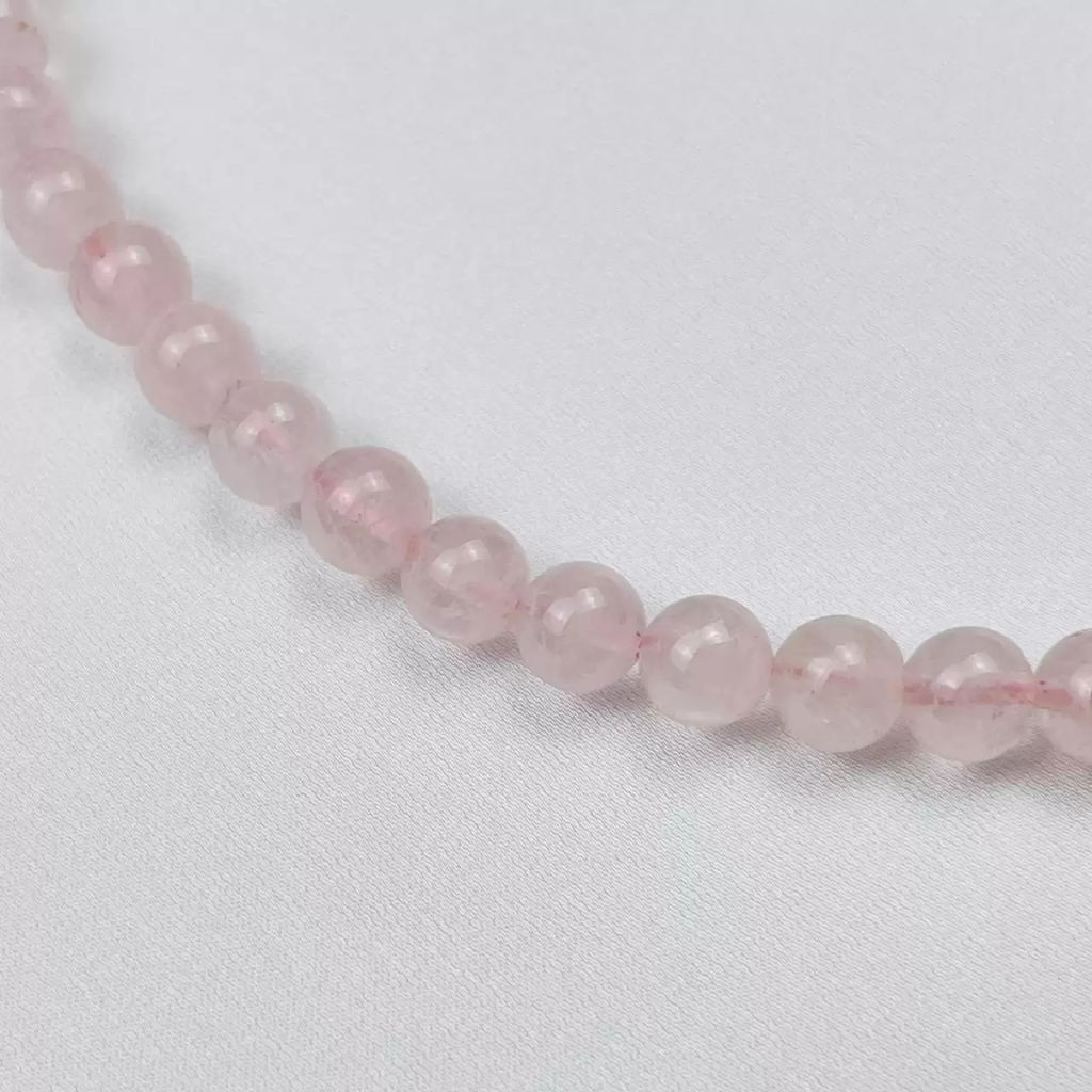 Бусы из Розового кварца