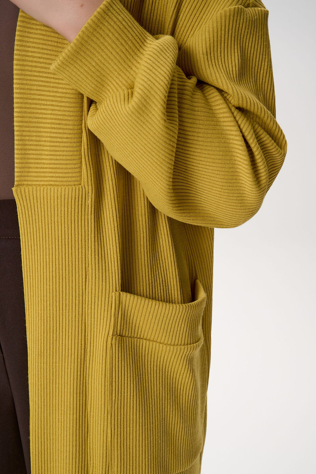 Кардиган Катрис (горчичный) - Эльза фото 2