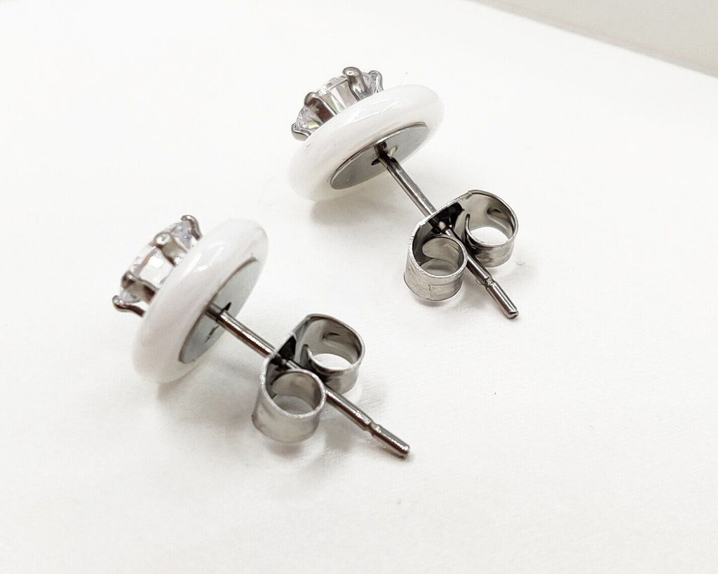 Серьги с керамикой