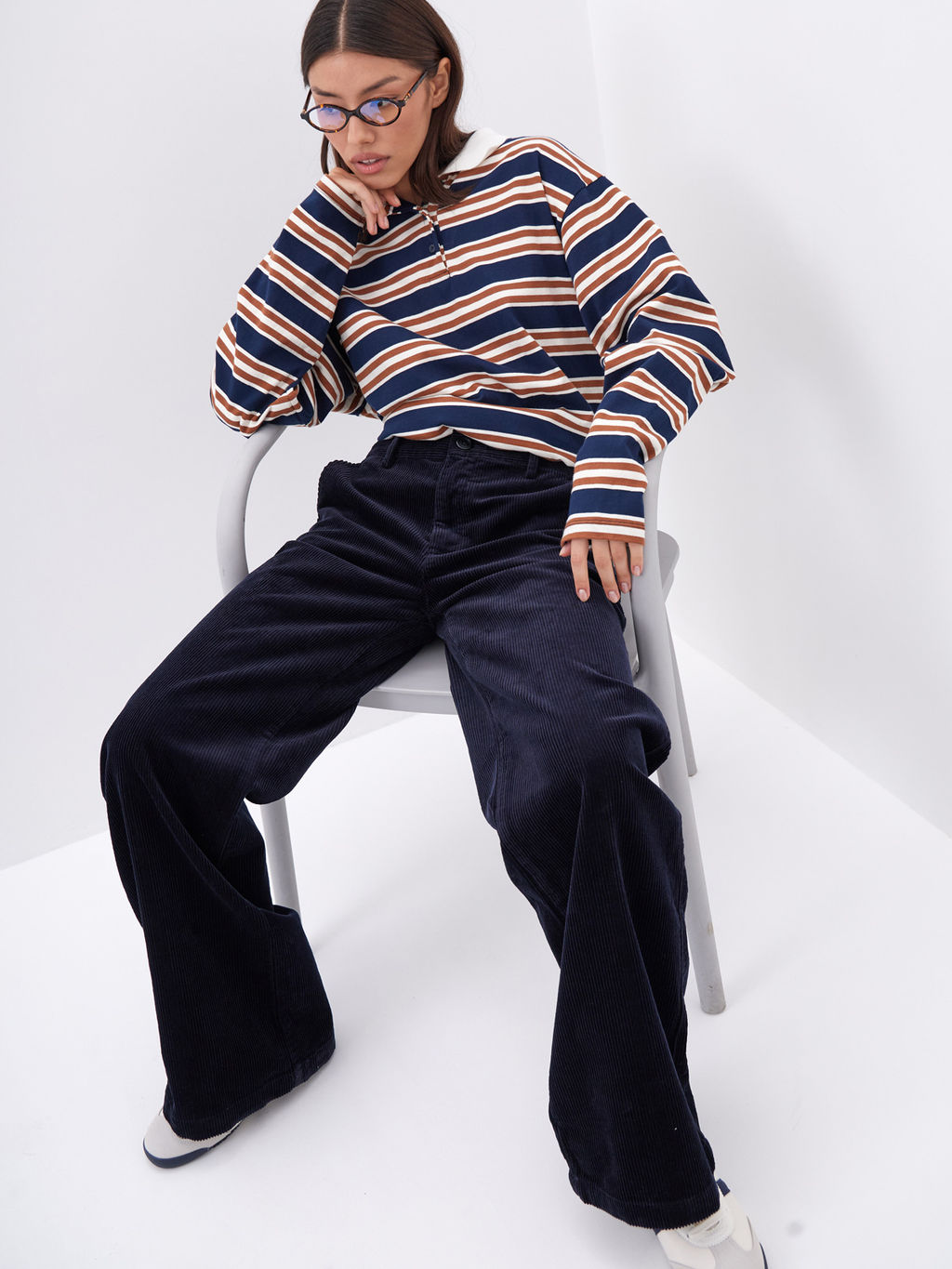 Женские Вельветовые Брюки Свободные - Mossmore фото 190