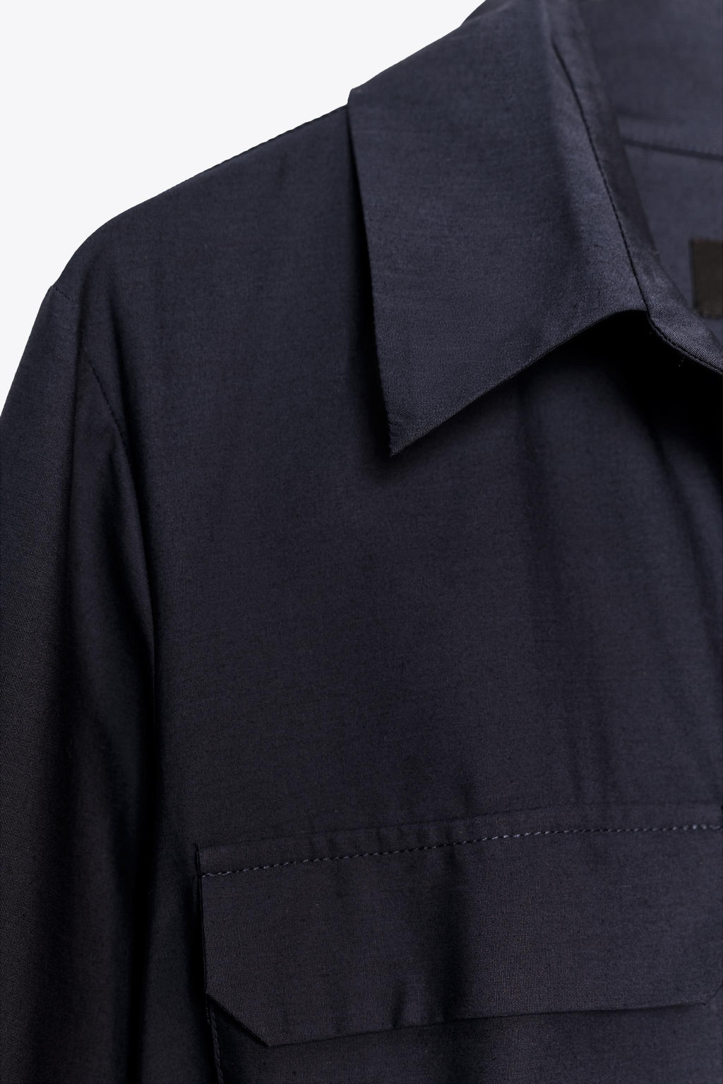 ZW COLLECTION POPLIN SHIRT DRESS - Zara фото 7