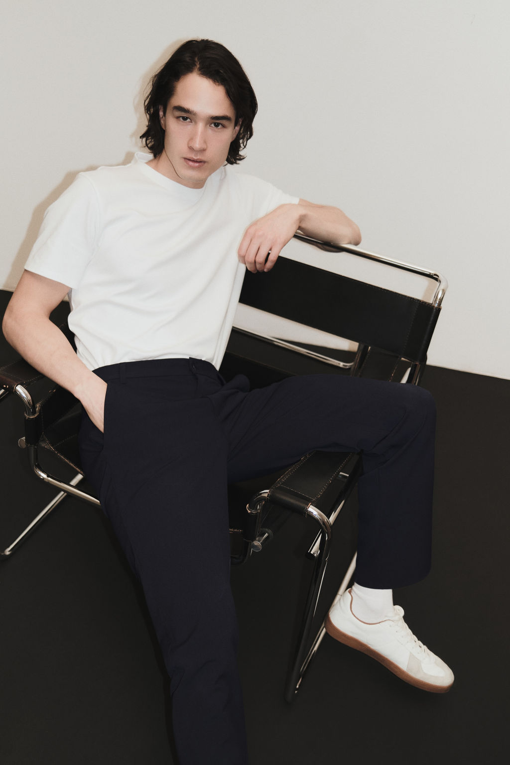 Chinos Four-way stretch - H&m фото 4