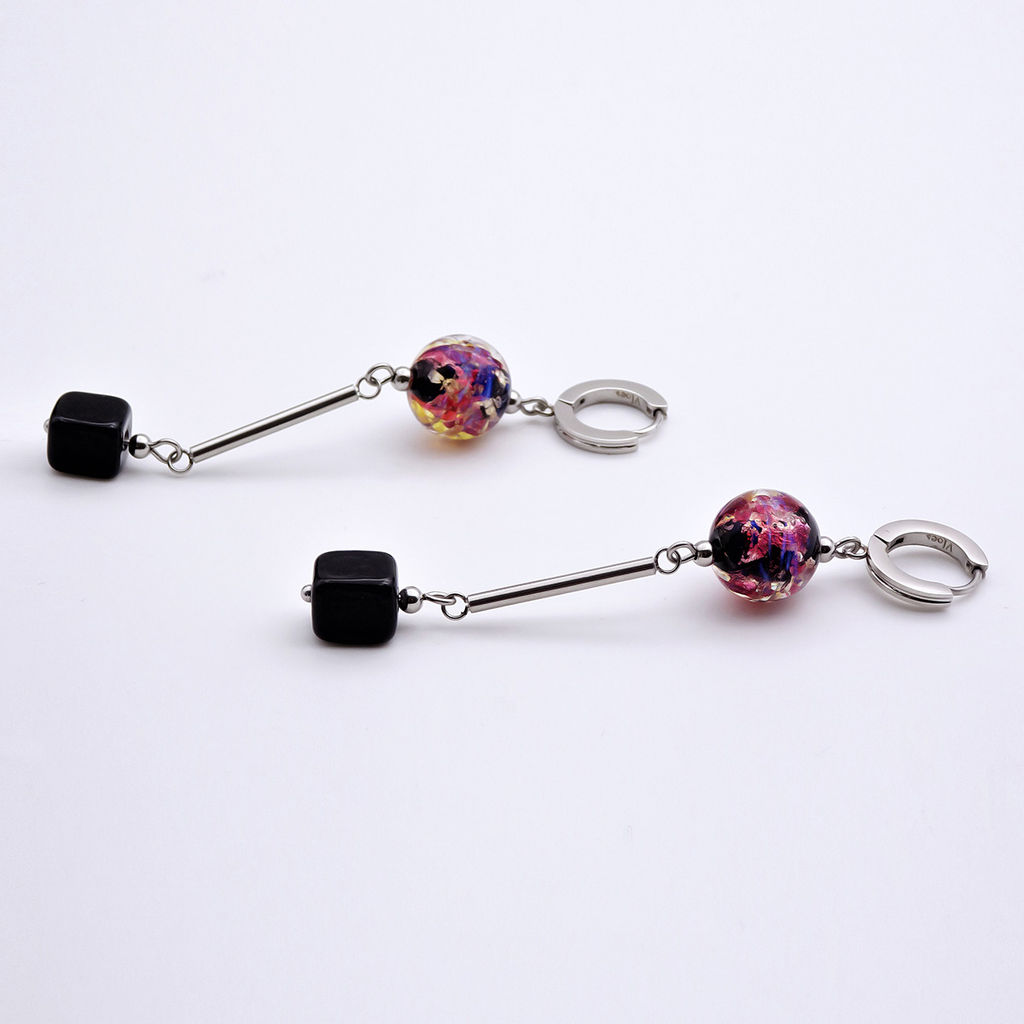 Серьги из муранского стекла DELIGHT LS3136 - Vloes фото 5