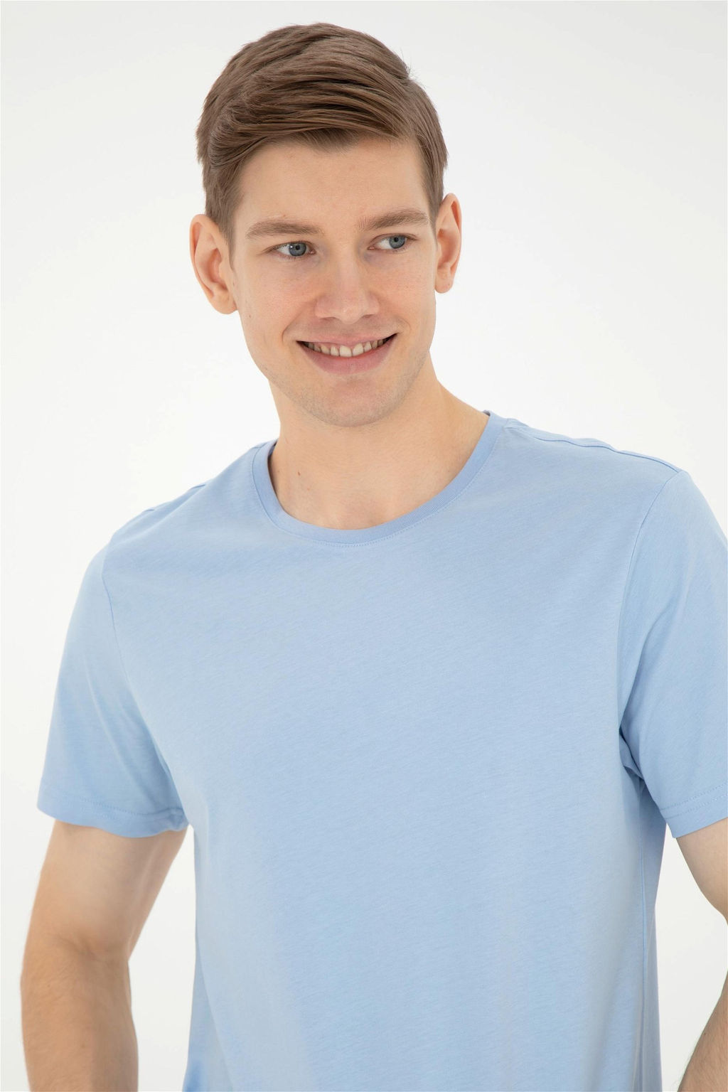 Мужская голубая футболка - U.s. polo assn фото 2