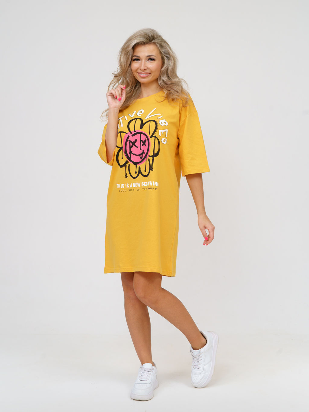 894 Футболка "Горчичный"