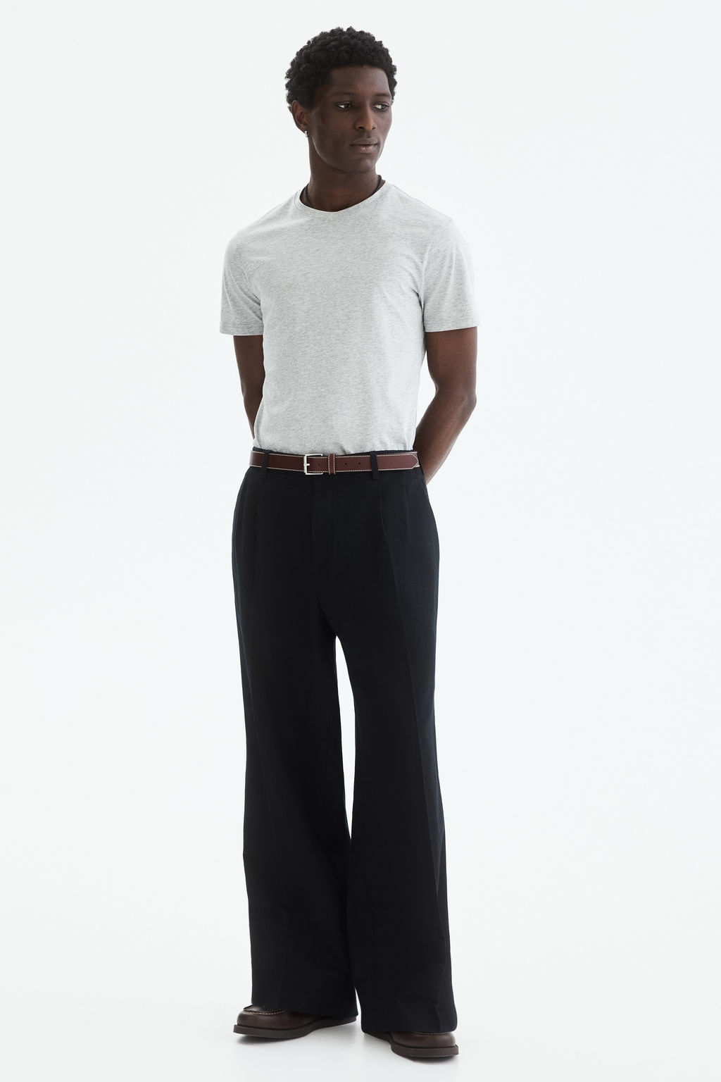 Camiseta en algod?n pima Slim Fit - H&m фото 11