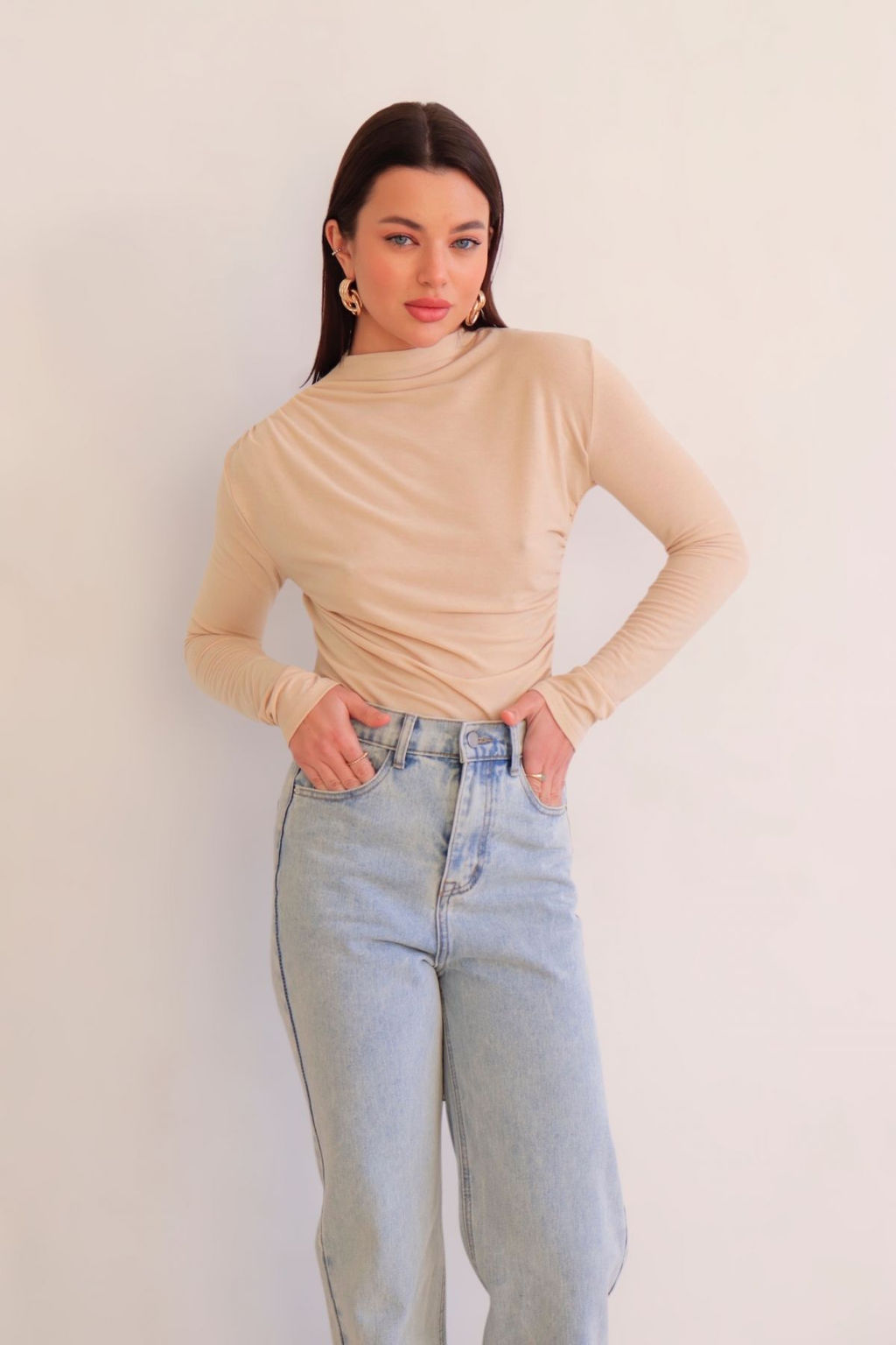 Martichelli Водолазка айвори  фото 5