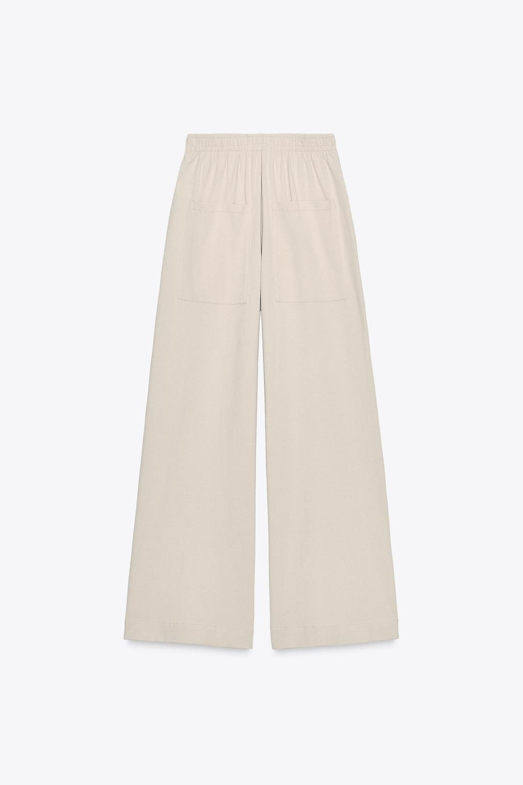 RUSTIC STRAIGHT-LEG TROUSERS - Zara фото 4