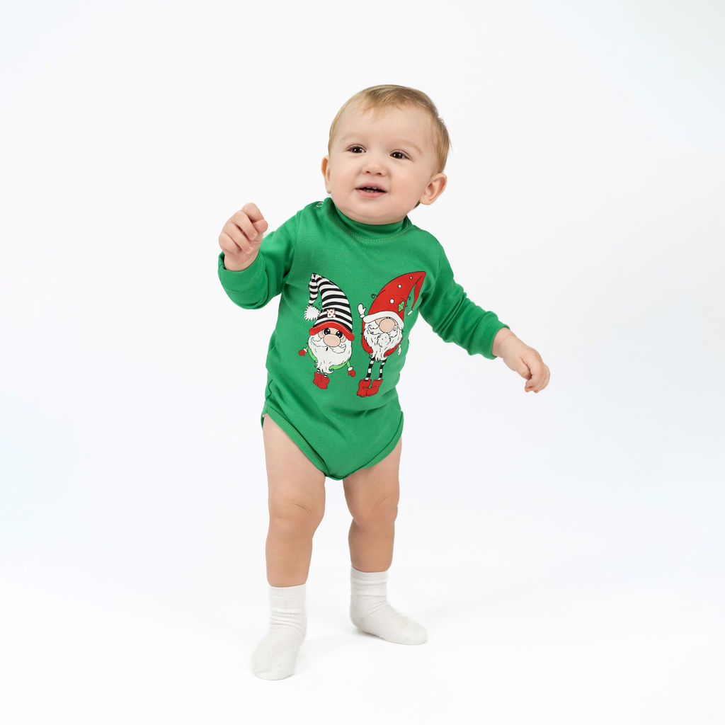 Боди ясельное зеленое гномы ПК-1511 (68, 44)