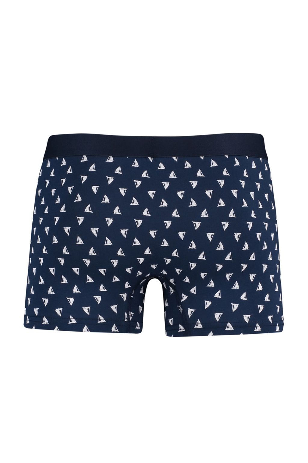 Trendyolmilla Man Cok Renkli 3lu Marine Desenli-Duz Paket Pamuklu Boxer TMNAW23BX00032  фото 8
