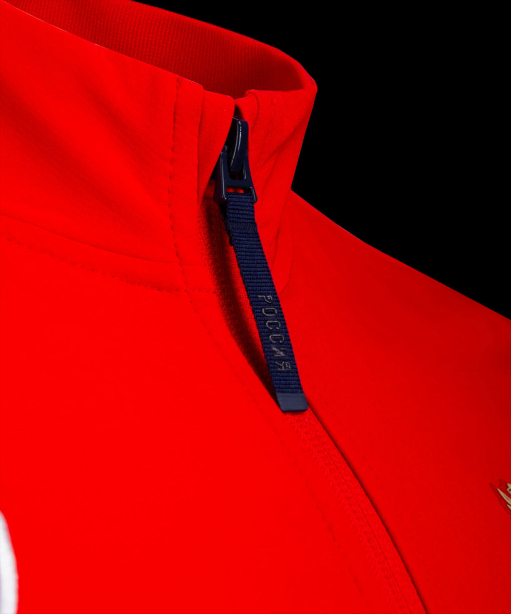 Куртка спортивная JOGEL NATIONAL PerFormDRY Woven Jacket, красный  фото 4