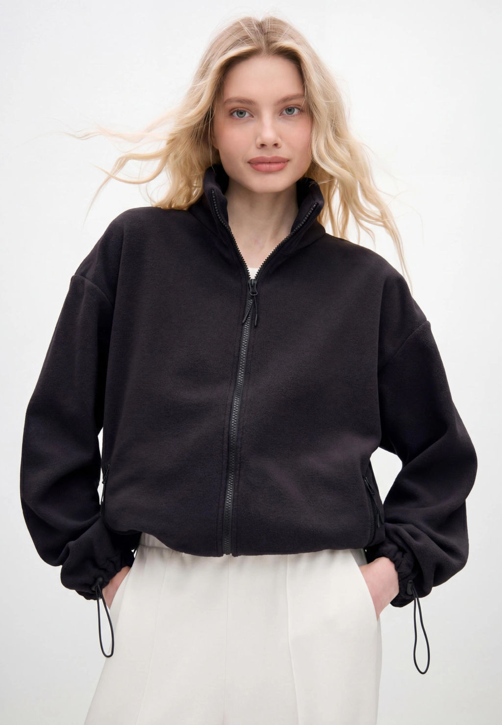 Толстовка oversize 26234-545 флис - Avese фото 97