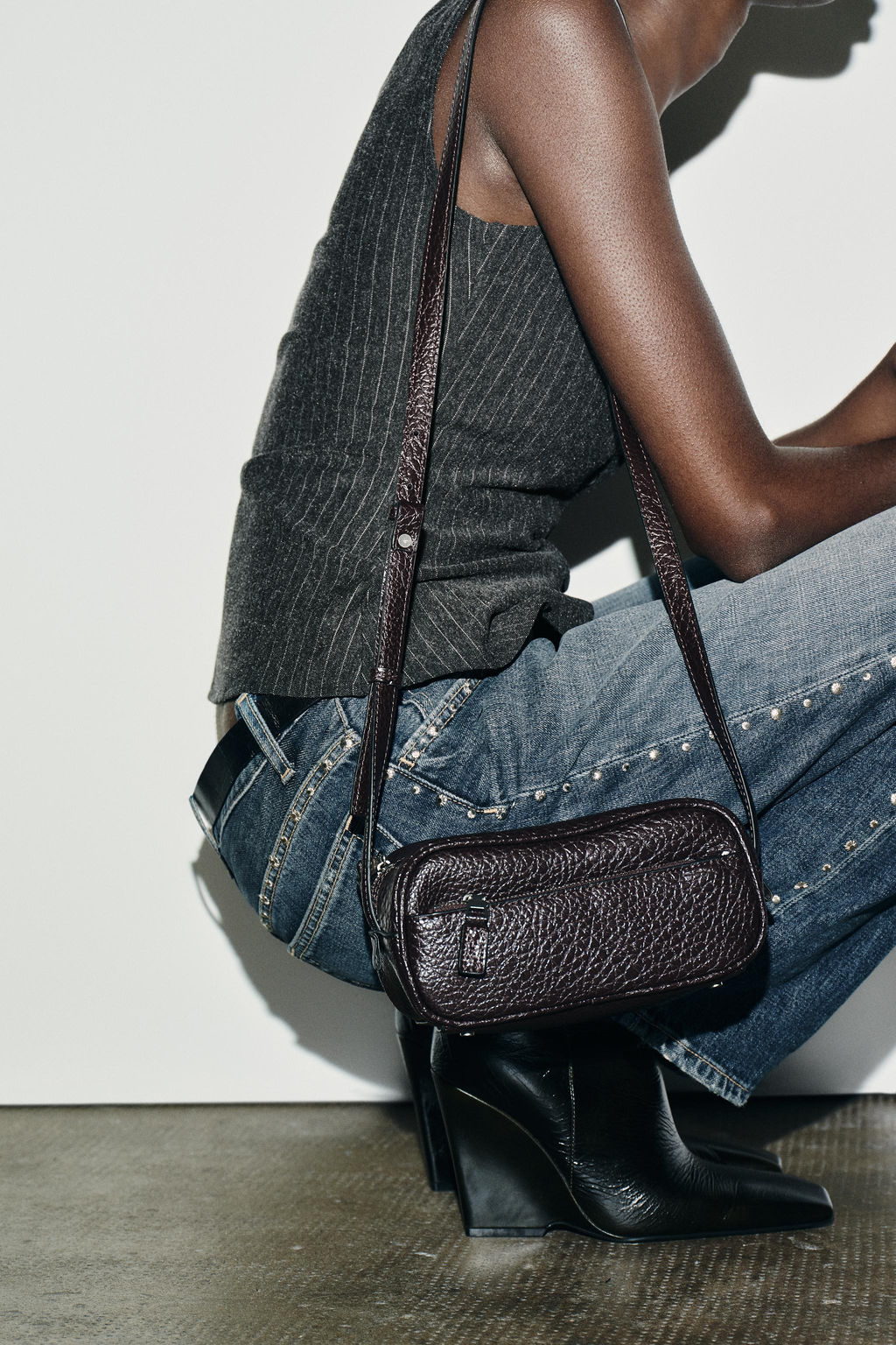 MINI EXTENDED BOWLING BAG - Zara фото 2