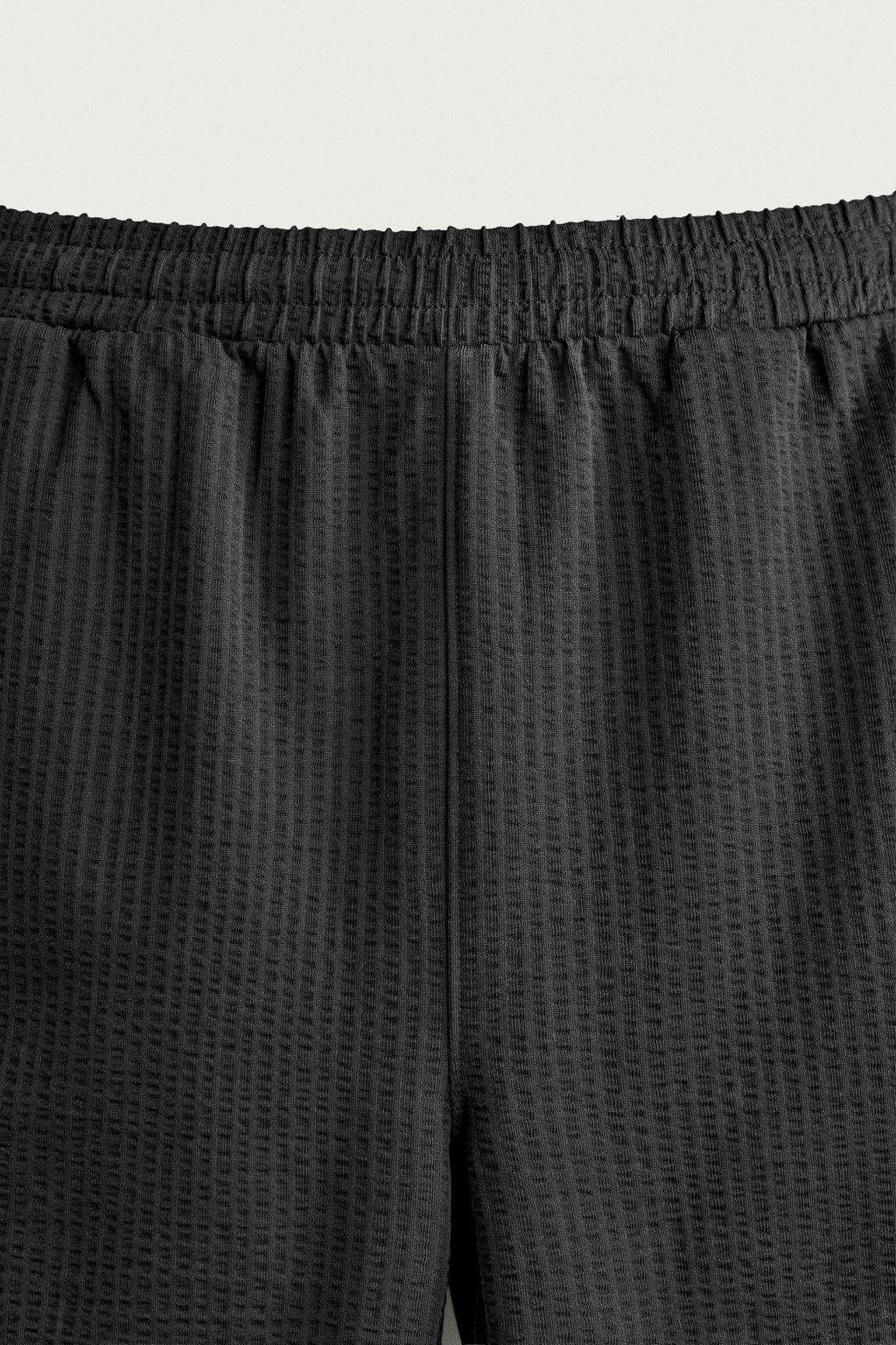 BERMUDA REGULAR FIT SEERSUCKER CONFORT / Gris antracita - Zara фото 8