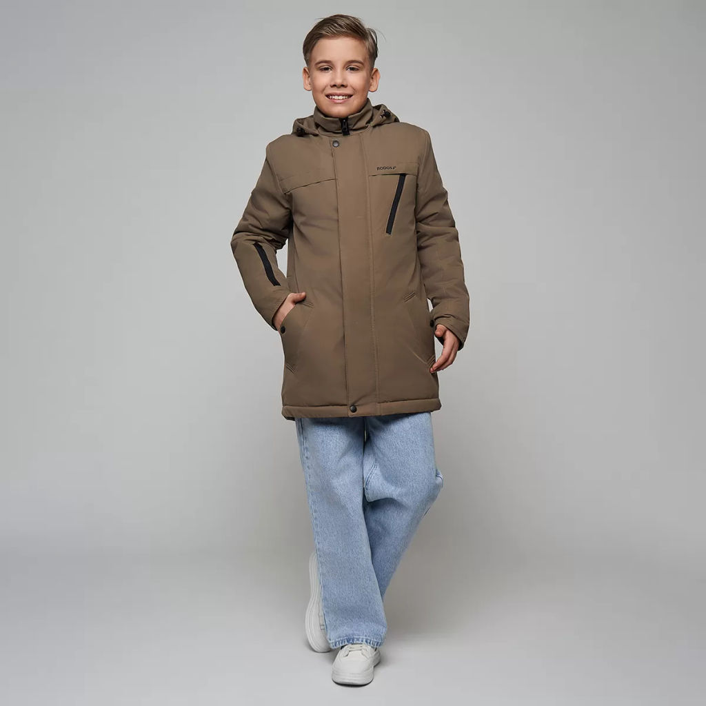 RODOS Куртка для мальчика осень/весна М-305 Чёрный  фото 17