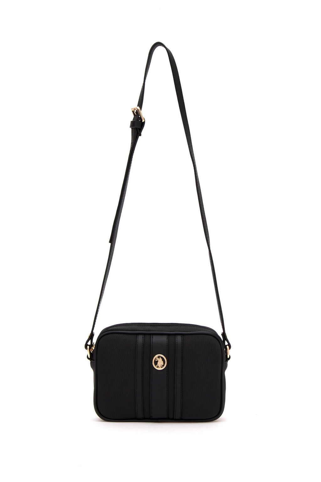 Женская черная сумка через плечо Неожиданная скидка в корзине - U.s. polo assn фото 6