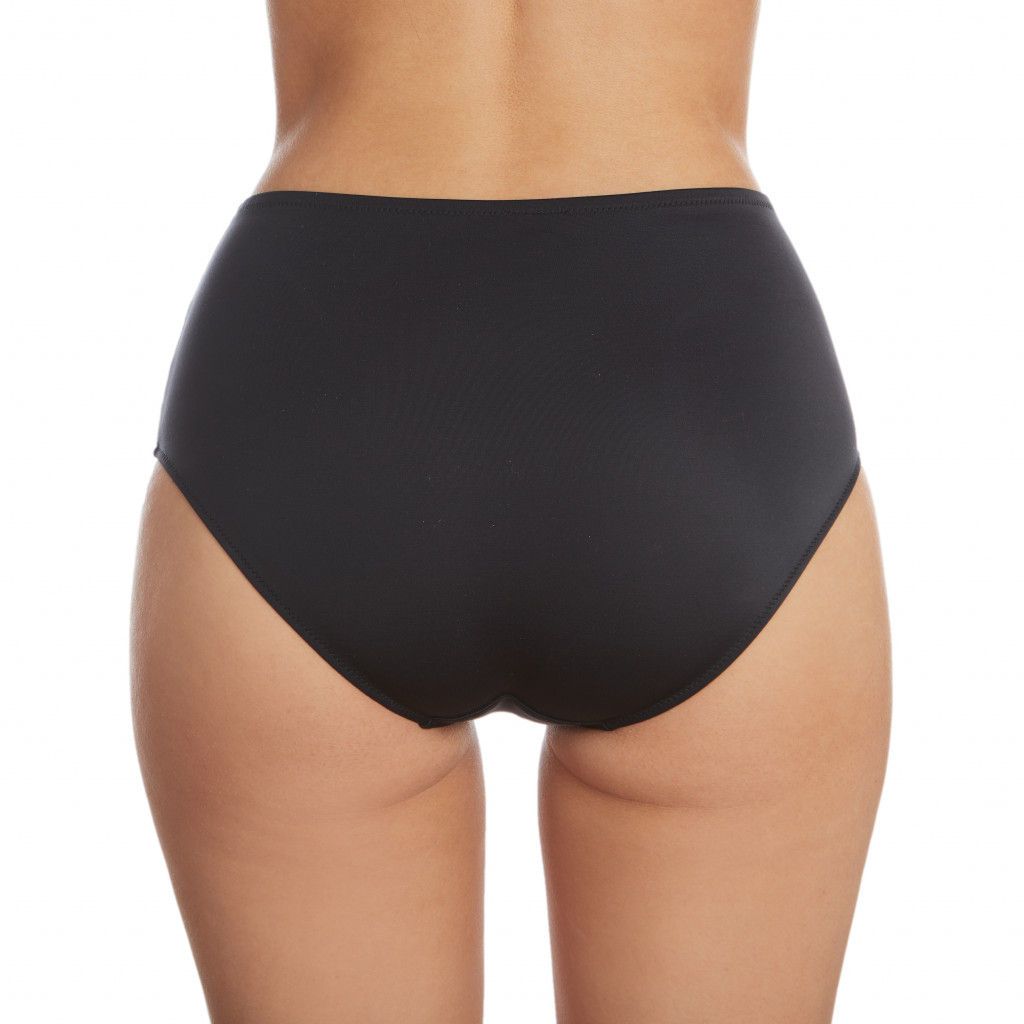 Трусы купальные Milavitsa 480343 черный набивной