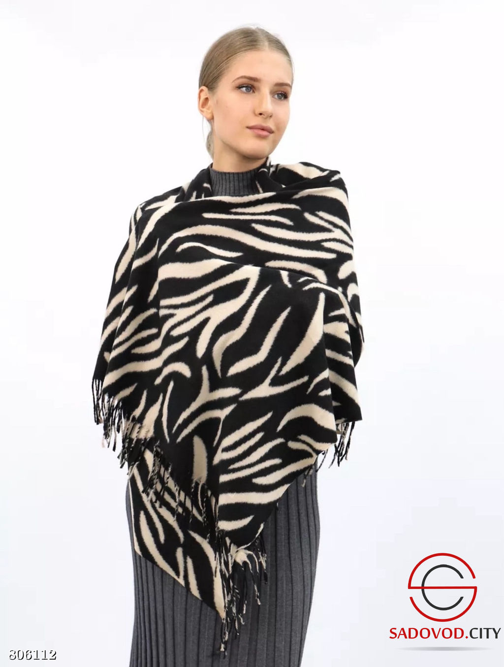 Тёплые зимние палантины из 100% кашемира - Bruno фото 11