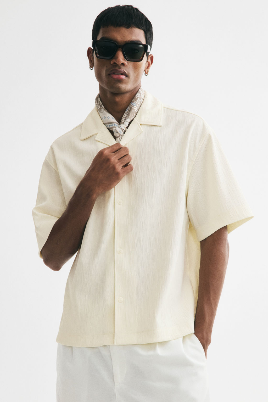 Relaxed Fit Resort shirt - H&m фото 3