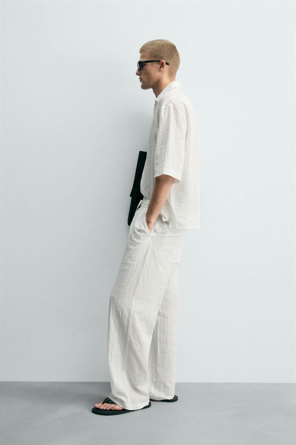 TEXTURED POLO SHIRT - Zara фото 12