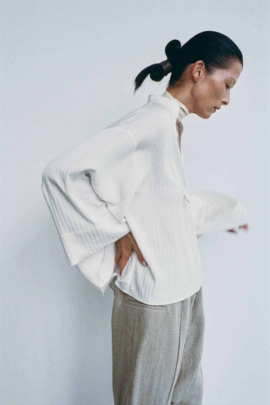 STRIPED SHIRT ZW COLLECTION - Zara фото 2