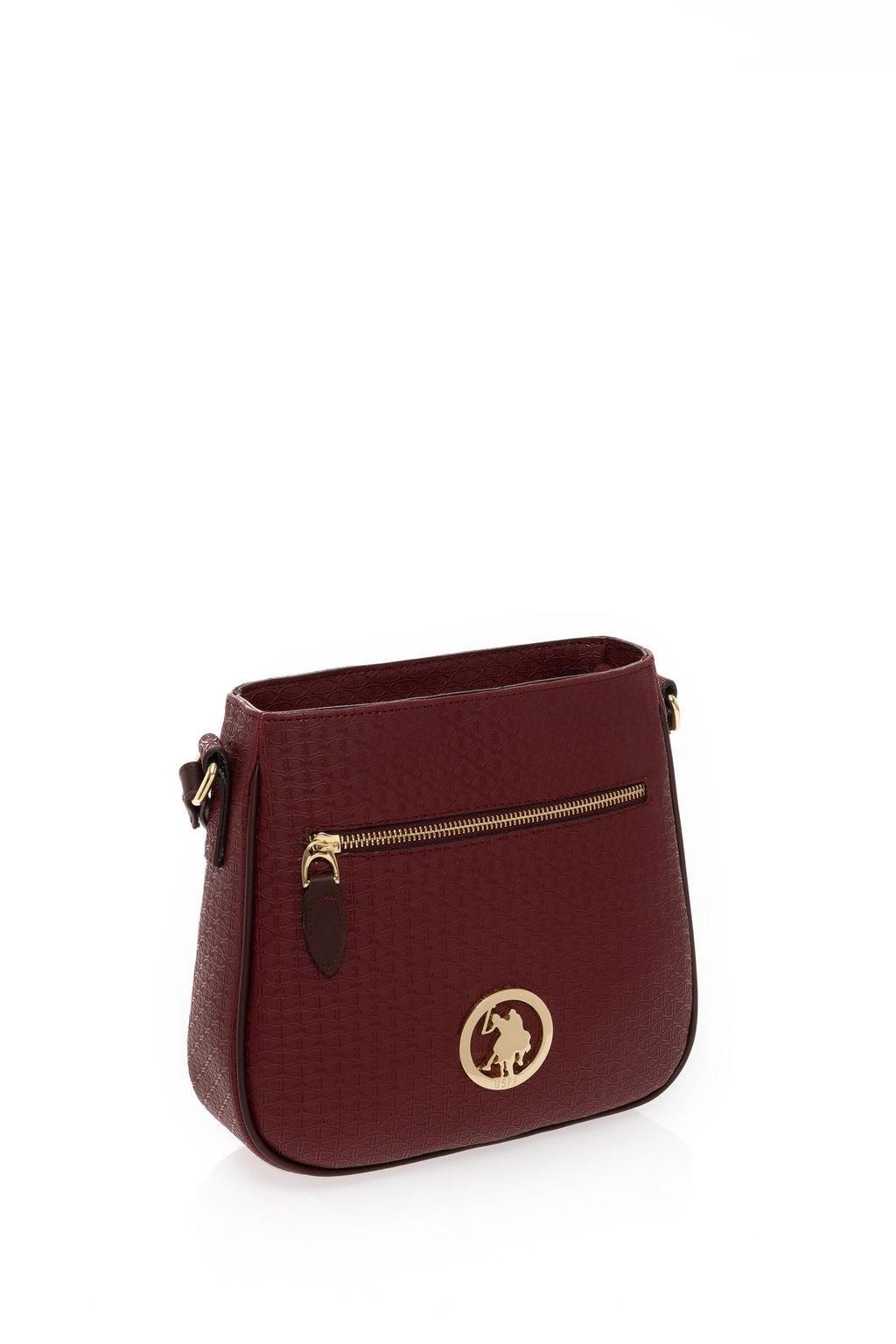 U. S. Polo Assn Женская бордовая сумка через плечо - U.s. polo assn фото 2