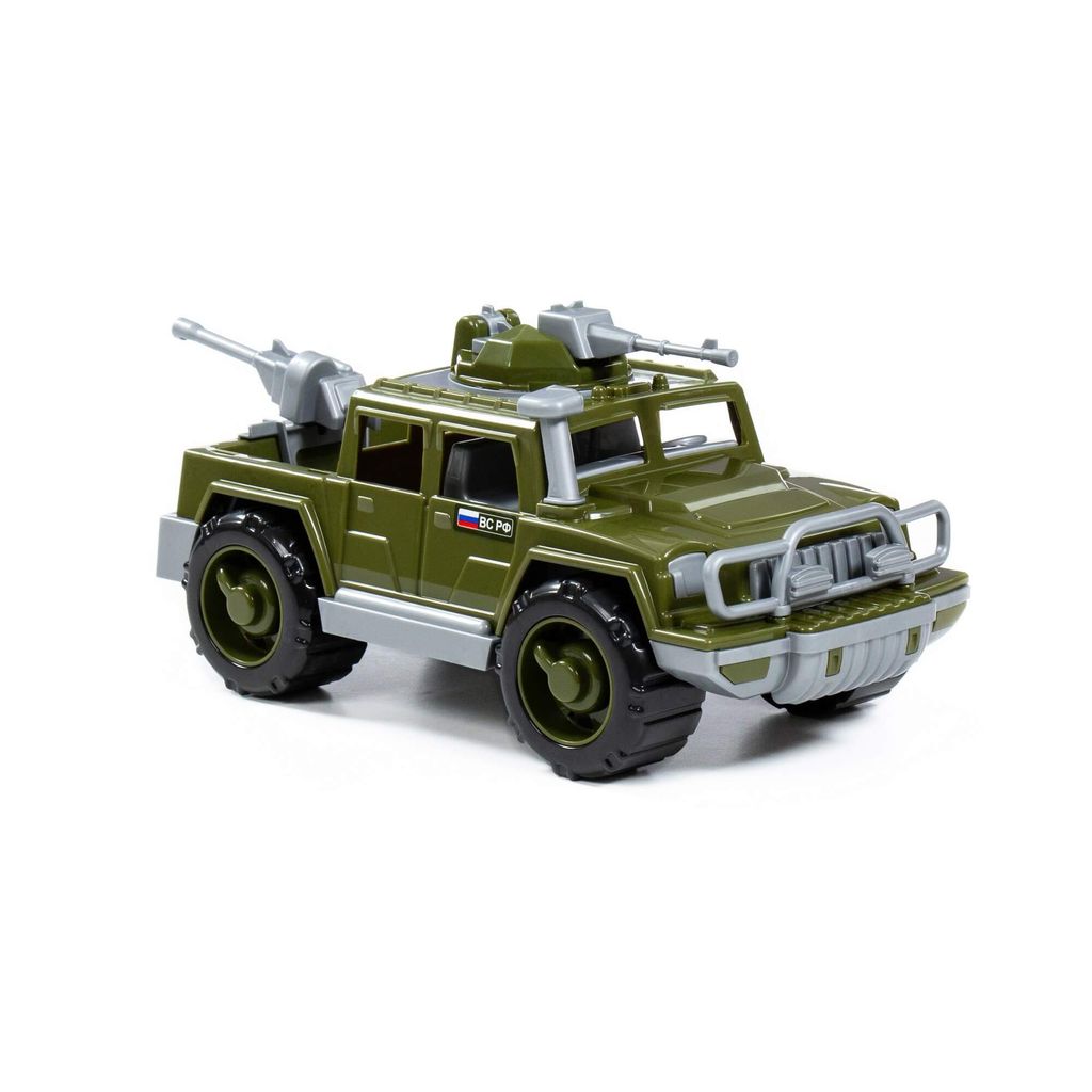 Автомобиль-пикап военный Защитник с 2-мя пулемётами - Полесье фото 5