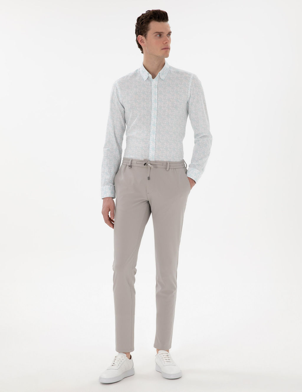 Mint Slim Fit Uzun Kollu G_mlek - Pierre cardin фото 4