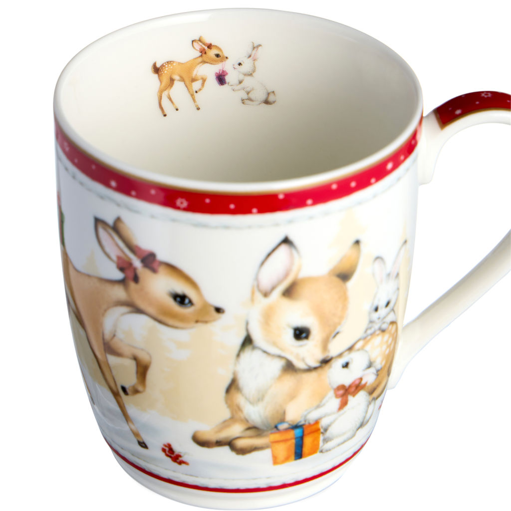 КРУЖКА LEFARD С НОВЫМ ГОДОМ! 300 МЛ КРАСНАЯ фото 6