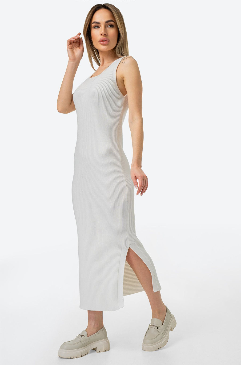 Женское вязаное платье Happy Fox  фото 10