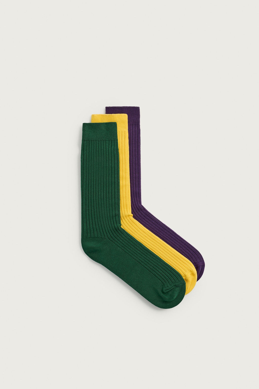3-PACK OF STRIPED SOCKS - Zara фото 4
