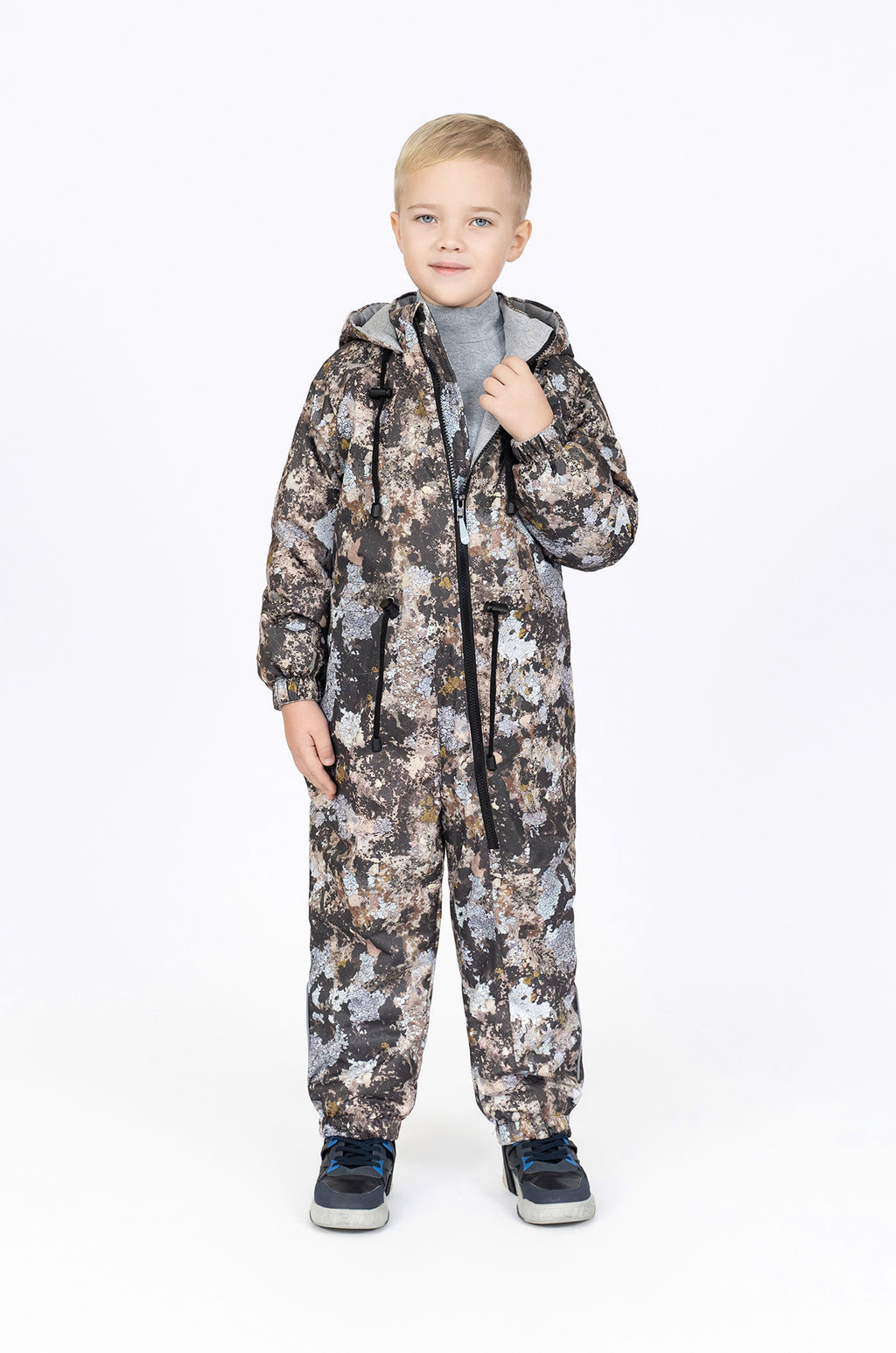 Комбинезон демисезонный голубые птички - Arctic kids фото 20