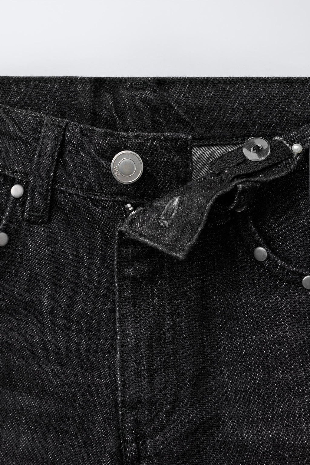 WIDE-LEG JEANS WITH STAR PATCHES - Zara фото 3