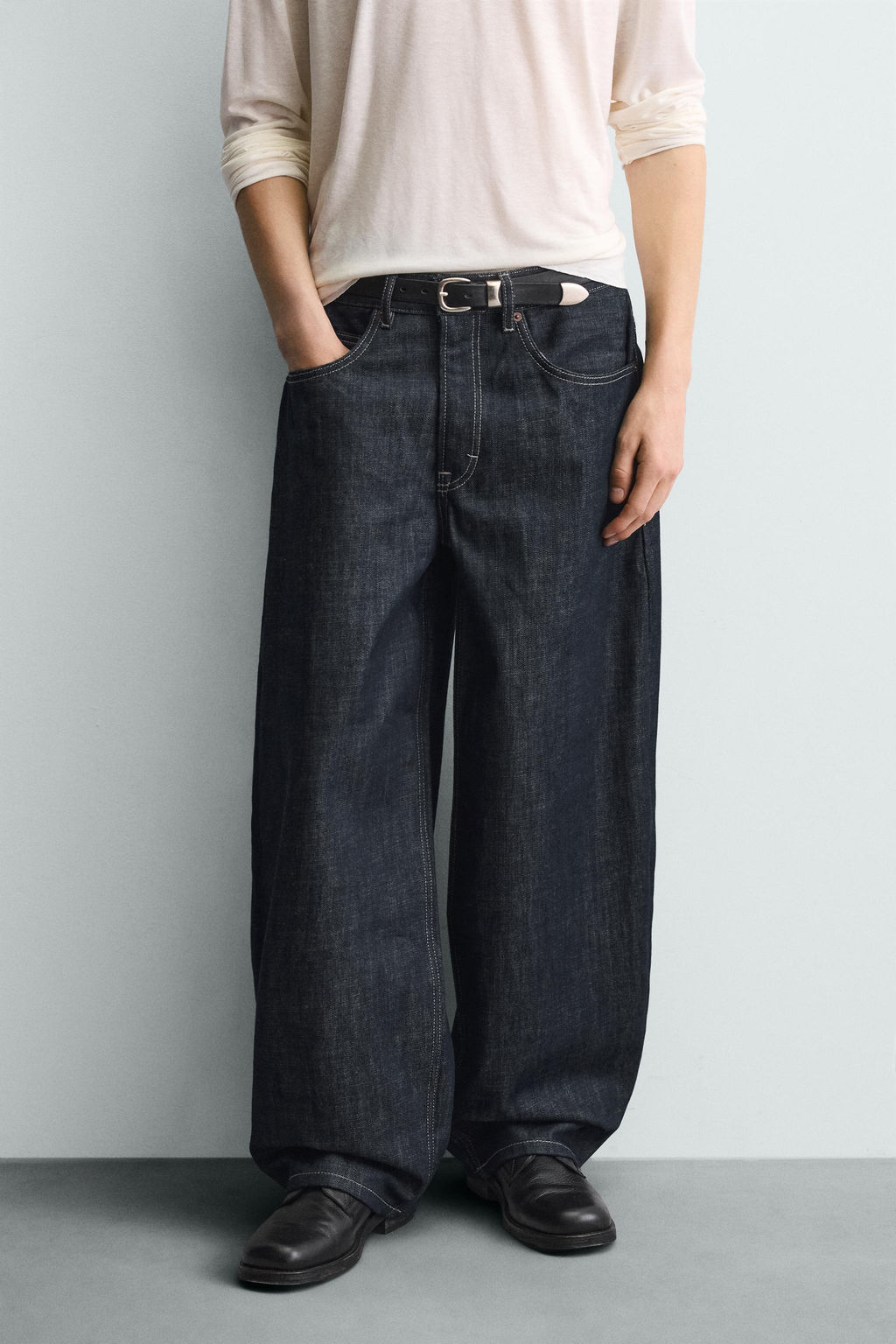 JEANS BALLOON FIT / Azul - Zara фото 12