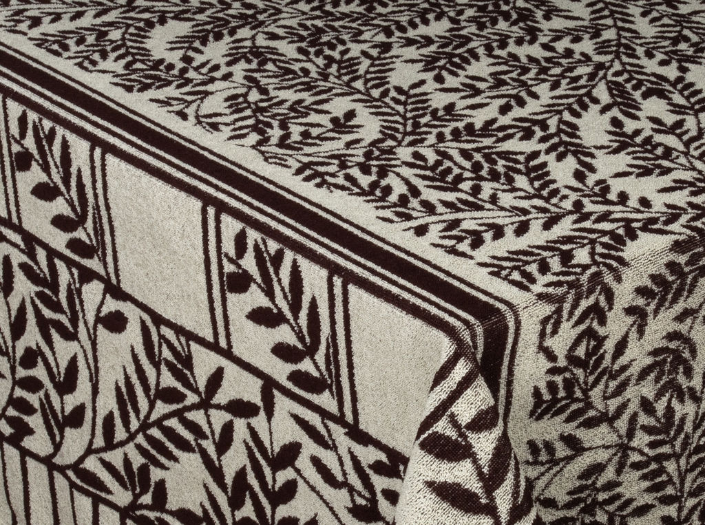 Плед 3с109.411ж1 Лист(шоколад) 208х150 см