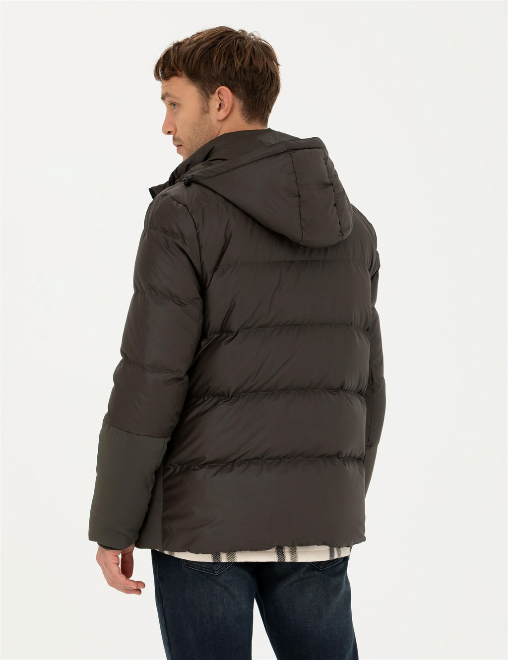 Haki Kap__onlu Kapitone Spor Cepli Mont - Pierre cardin фото 5