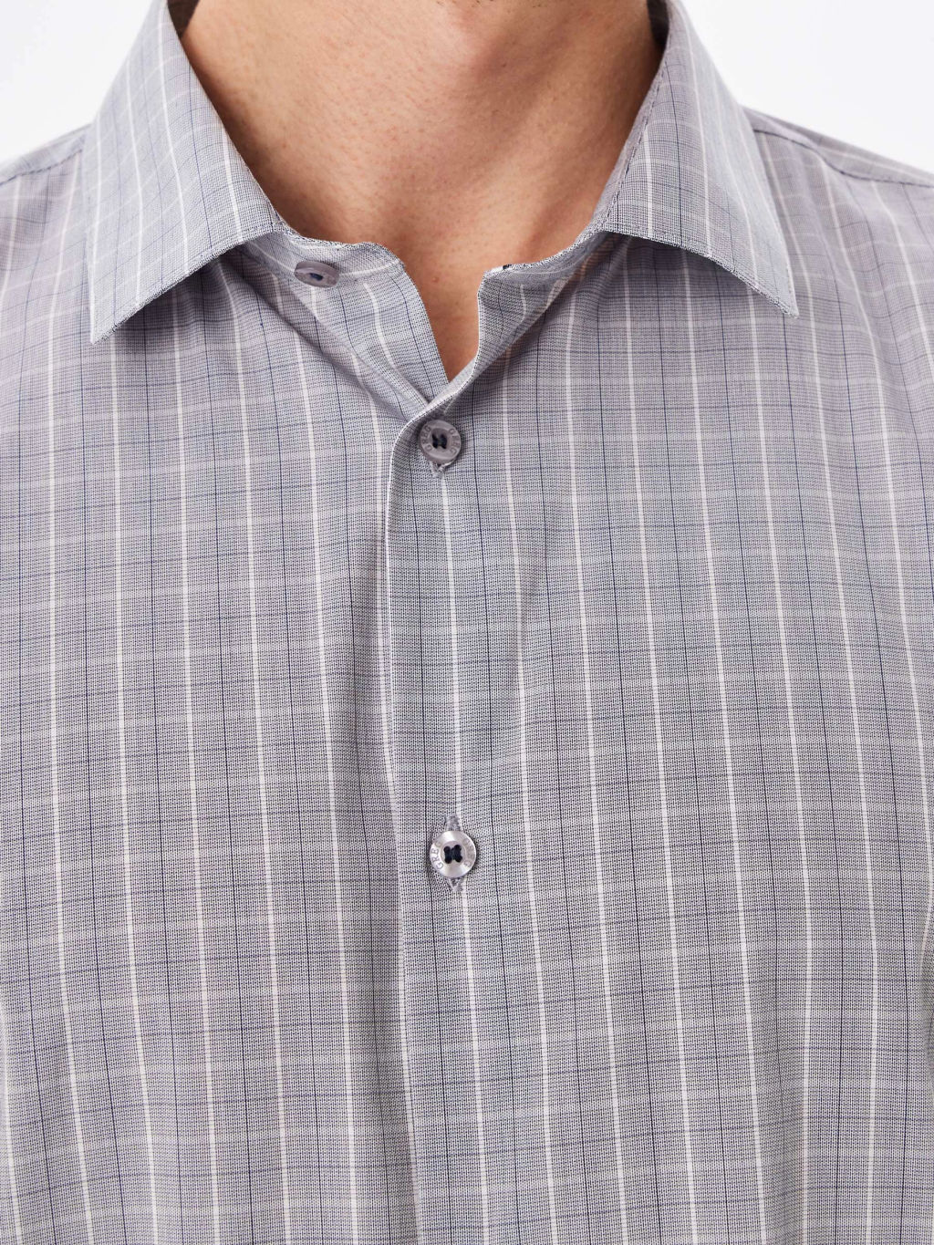Сорочка мужская длинный рукав GREG 335/238/180/ZN/1p STRETCH  фото 4