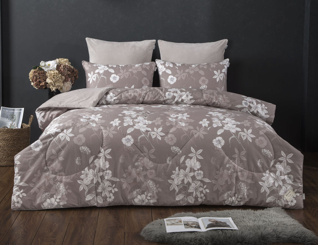 Комплект с одеялом Киара (капучино платина) ABC Cotton