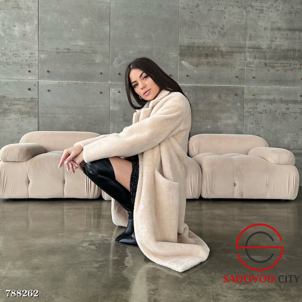 Осенние женское пальто из альпаки - Bruno фото 9