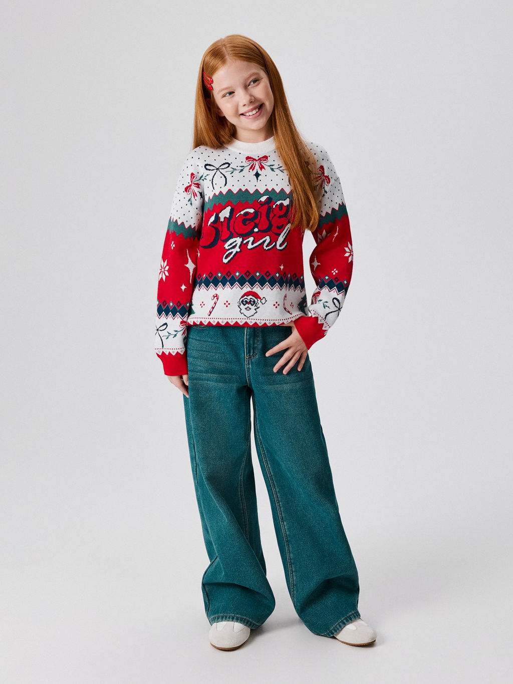 ACOOLA / Джемпер детский для девочек Cheri разноцветный  фото 2