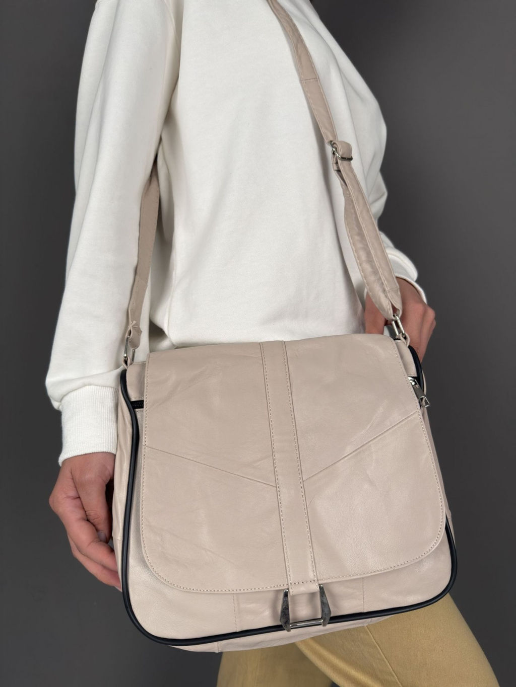 Сумка женская из телячьей кожи