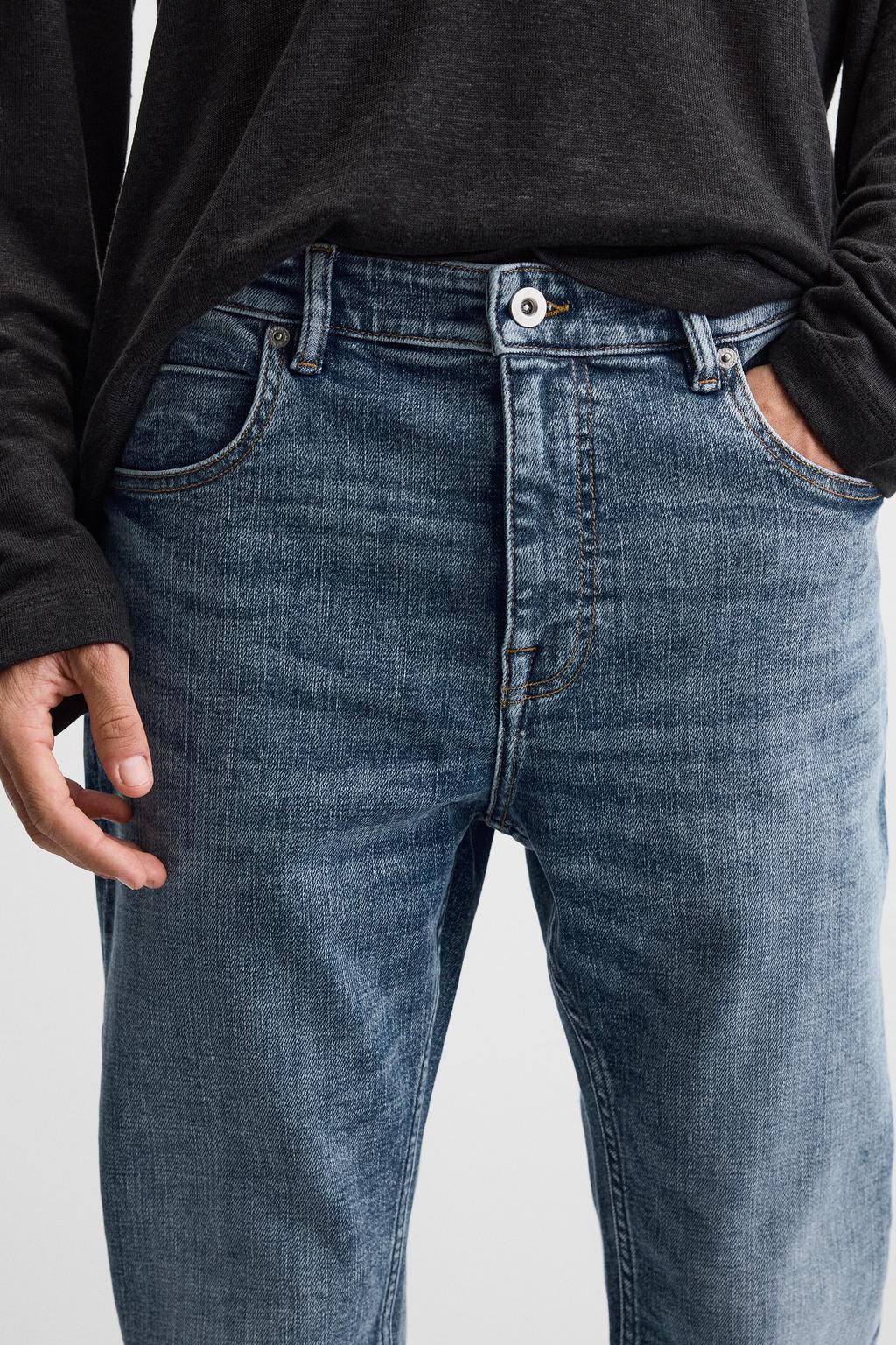 CROPPED SKINNY FIT JEANS - Zara фото 37