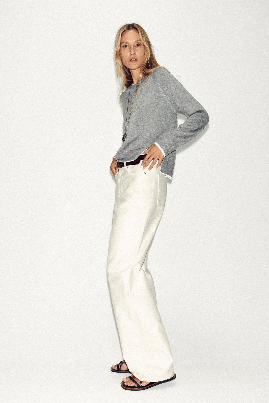 DOUBLE KNIT SWEATER - Zara фото 3