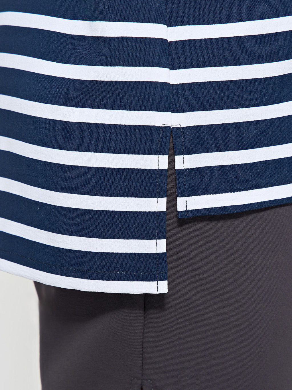 Блузка 0087-29 бело-синий