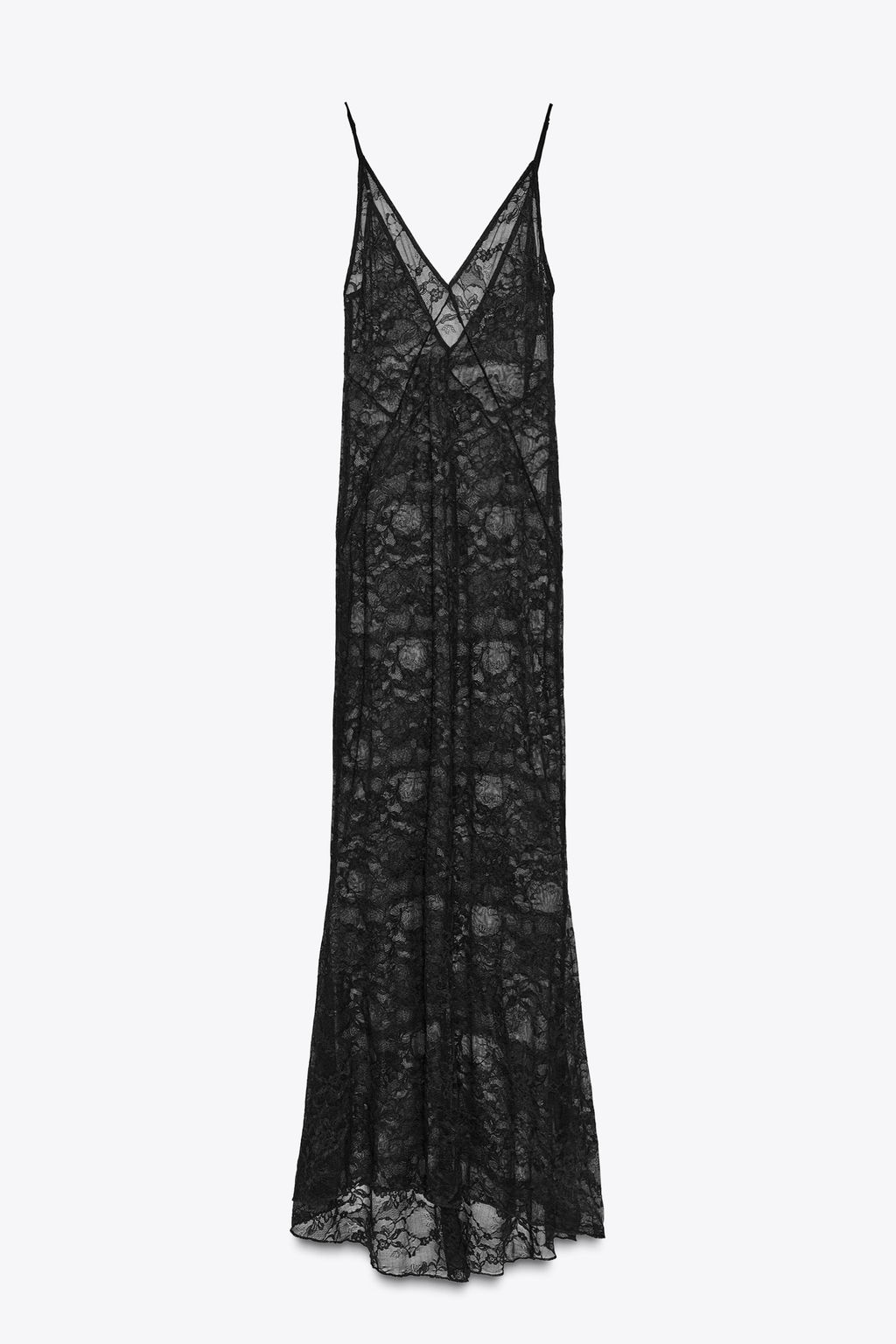 LONG LACE DRESS - Zara фото 16