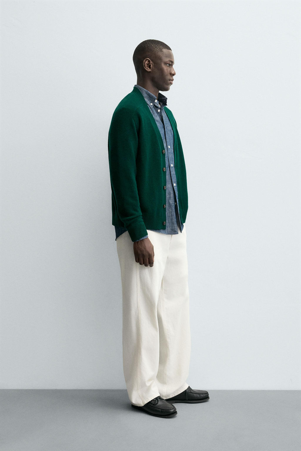 WOOL AND CASHMERE CARDIGAN - Zara фото 4