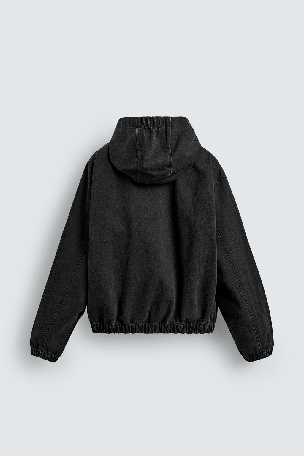 CAZADORA LAVADA CAPUCHA / Carb?n - Zara фото 7