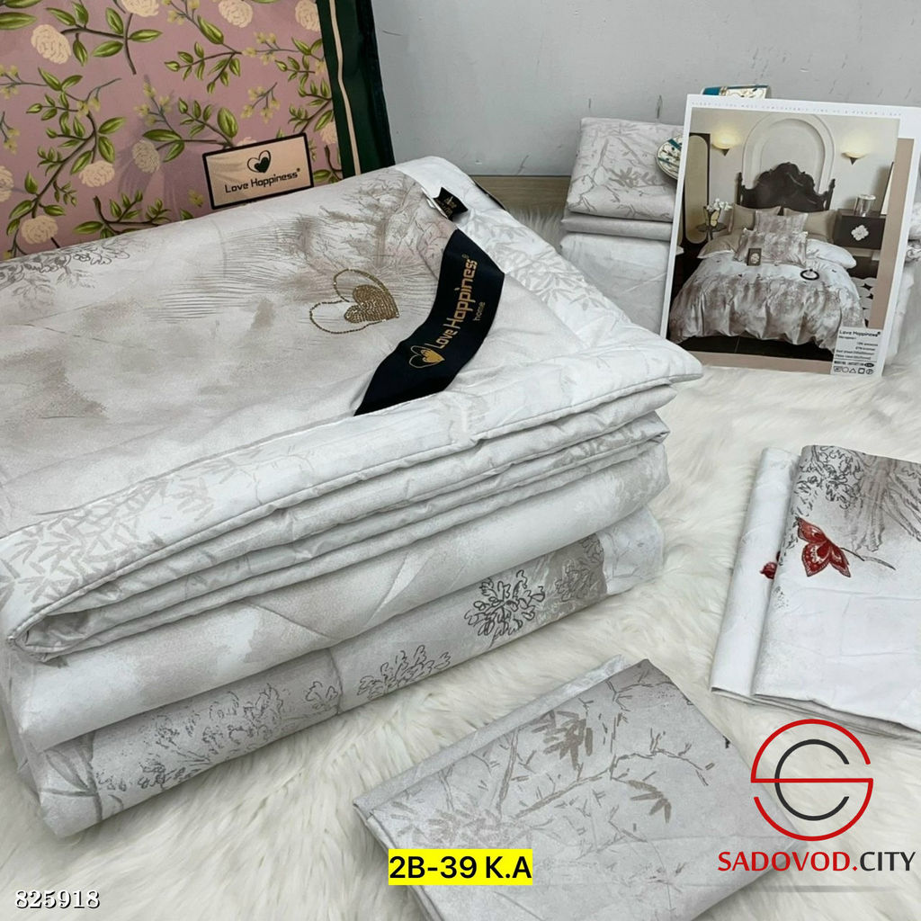 Комплект постельного белья с готовым одеялом