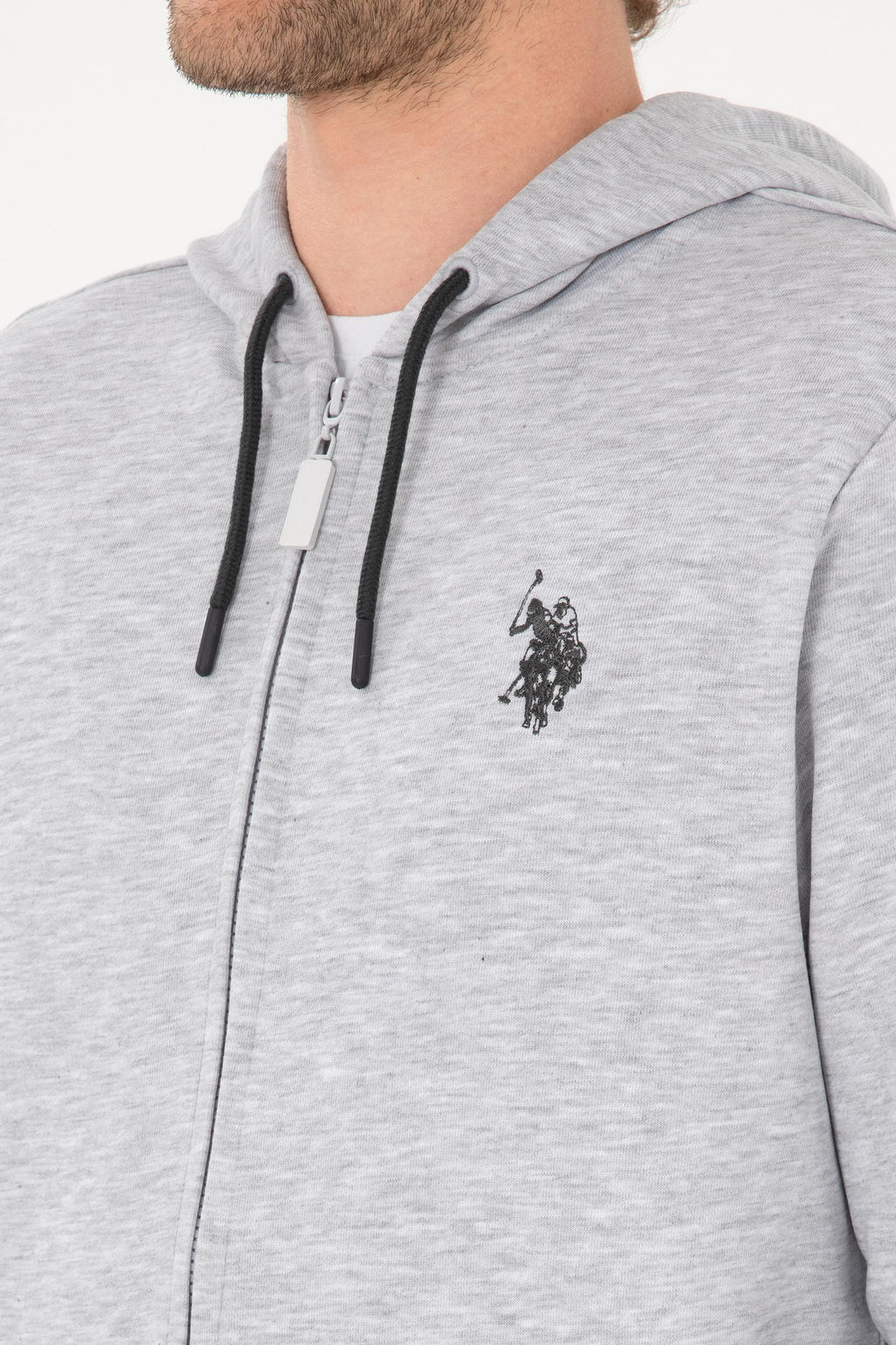 Erkek A__k Gri _rme H_rka Sepette S_rpriz _ndirim - U.s. polo assn фото 7