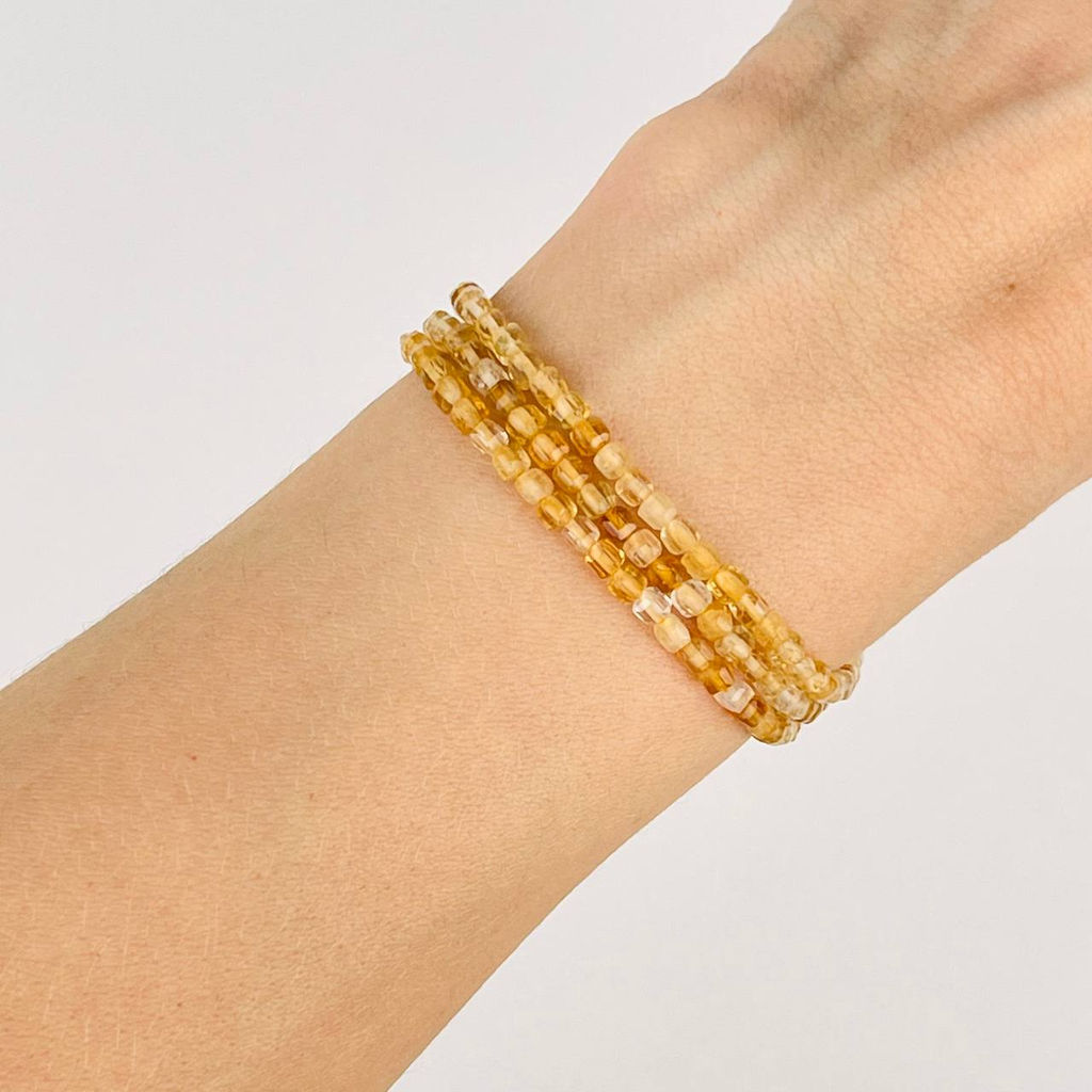 Бусины для украшений из Цитрина 39 см